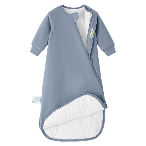 Image of kaiya baby Unisex Sleeping Bag for Babies and Toddlers 2.5 Tog Sleep Sack, Long Sleeve Sleep Sack, Wearable Blanket Baby