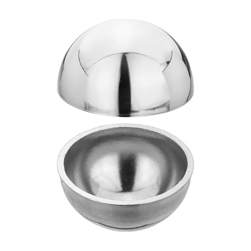 Demi-sphère creuse uxcell acier inox 304, 17mm, lot de 2