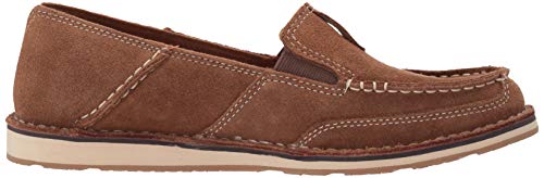 ARIAT womens Cruiser Slip-on Suede Western Inspired Slip On Shoes, Chestnut Suede, 8 US - Image 4