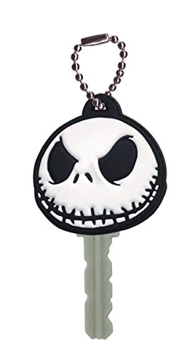 Cubre llaves de Jack Pesadilla antes de Navidad accesorio decorativo de silicona para llavero