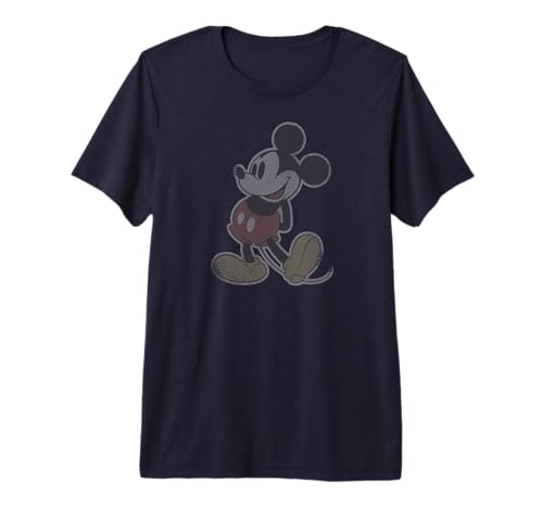 T-shirt Disney Mickey Mouse Vintage imprimé rétro vêtement de mode adulte