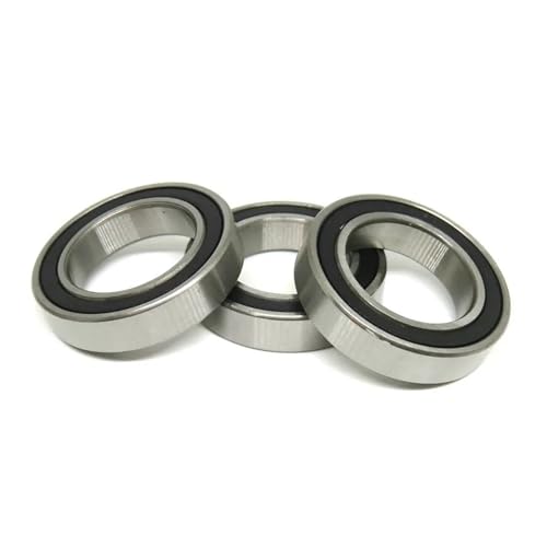 Roulements rigides à billes 6801RS dimensions 12x21x5mm - Pack de 3