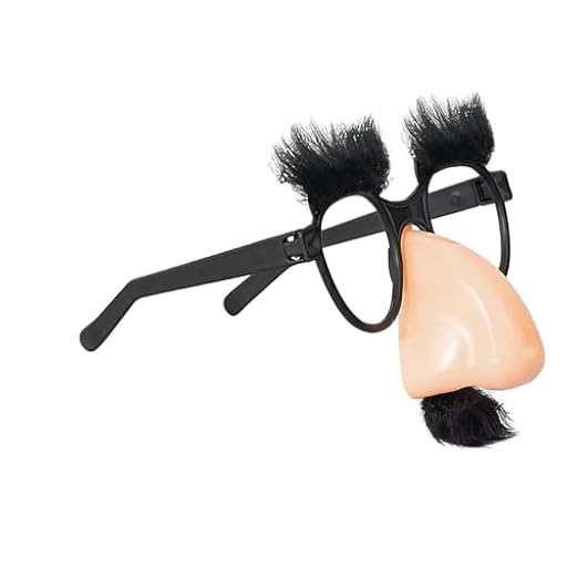 Divertidas gafas Disguise gafas con nariz y bigote nariz grande Halloween gafas decorativas fiesta rendimiento mascarada carnaval cosplay accesorios | Ya disponible en tu tienda friki favorita! En mundofriki.es!