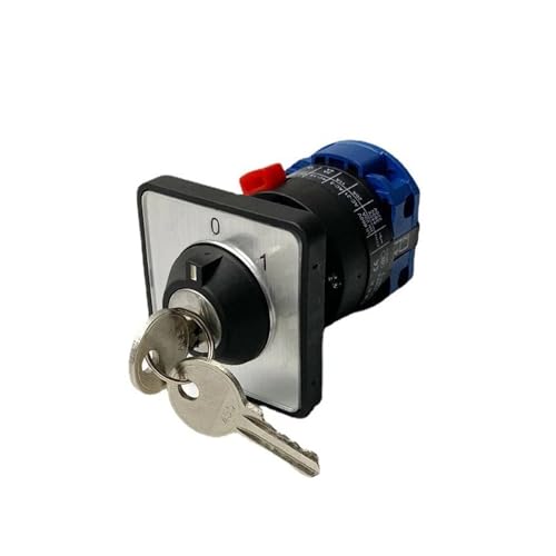 Interruptor de leva giratorio LW26-20/1 para evitar usos no autorizados en maquinaria de 220V