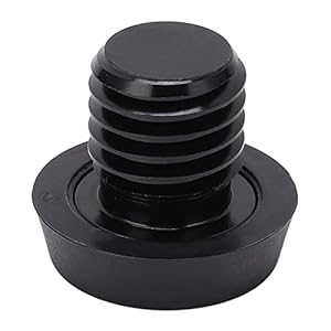 Pool-Queue-Verl?ngerung, Billard-Queue-Gummi-Sto?stange Pool-Queue-Block Butt Connected Extension Billard-Zubeh?r, für die meisten Pool-Queues(Hao club back plug screw)