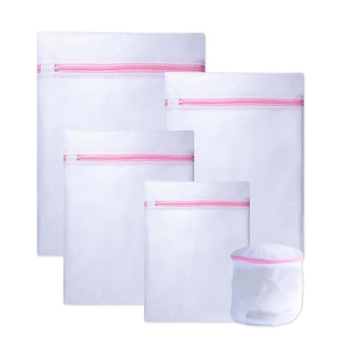 KYLOS Sacca Lavaggio per Reggiseni e Indumenti Delicati - Rete Protettiva per Lavatrice con Cerniera - Ideale per Biancheria Intima, Calze e Capiti Sensibili - 3 Pezzi con Design Durevole