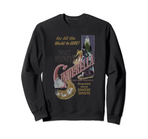 Princess Cinderella Retro Poster Sweatshirt