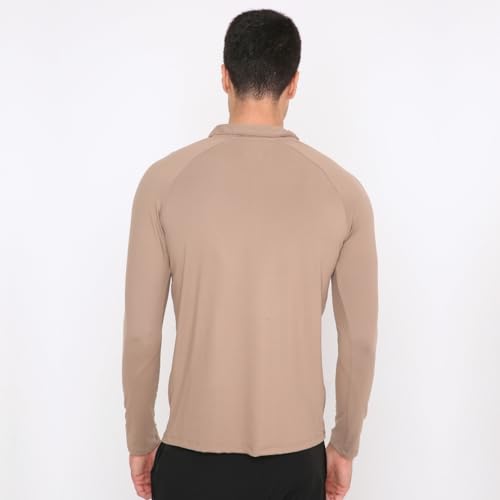 Image of Men's Cuddle Tee | TerraSoft Ultra Soft, Sweat-Wicking & Odour-Proof T-Shirt for Gym, Walks, Runs & Everyday Wear | Performance Tee with Cotton-Like Comfort