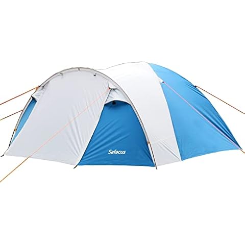 SAFACUS Waterproof 3-4 Person Camping Tent Cover
