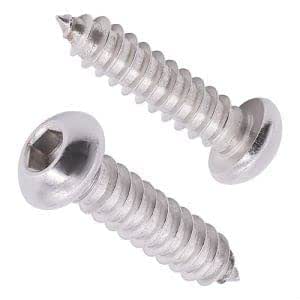 30-Pack 1/4-20 X 3/4” Button Head Socket Screws – 304 Stainless Steel, Hex Drive, Bright Finish - View #9
