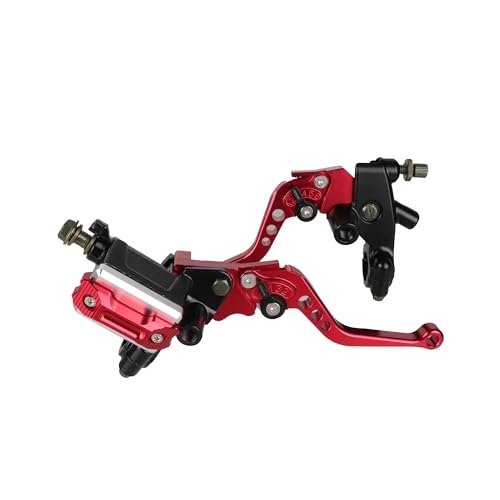 Tige de maître-cylindre réglable 22 mm et pompe de frein hydraulique universelle moto