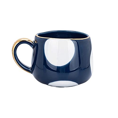 KUYWLMKMZZ Taza de café Reutilizable Taza de cerámica, Taza de café Pintada a Mano, Tazas, Tazas de Cacao Caliente…
