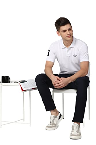 Image of Peter England Men's Slim Fit Polo Shirt