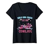 Conejos Un hermoso diseño para todas las mujeres y niñas que aman Conejos. Un bonito design para la hija a la que le encanta montar a Conejos. Muestra un caballo con esta frase divertida. Este Divertido regalo Sólo una Chica que ama Conejos 2022