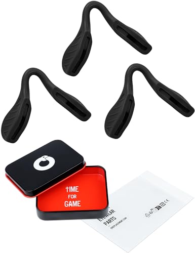 Plaquettes de nez pour Oakley Radar - Kit de 3 paires en silicone ultra doux antidérapant