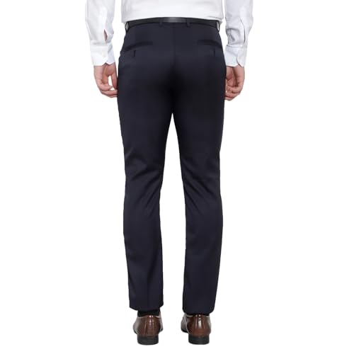 Image of Men's Formal Trouser for Men | Regular Fit Office Wear Pant | Business Casual Trousers | Comfortable Formal Pants for Office, Work