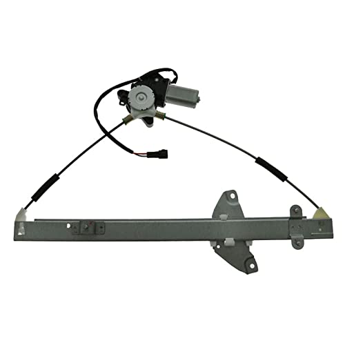 Image of TRQ Front Right Power Window Regulator & Motor Assembly Passenger Side Compatible with 1996-2000 Toyota RAV4