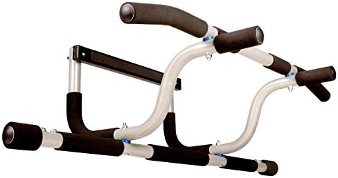 Ultimate Body Press XL Doorway Pull Up Bar with Elevated Bar & Adjustable Width (Renewed)