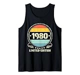 Chemises vintage 1980 pour homme. Excellente idée cadeau pour les hommes nés en 1980 vintage 1980 édition limitée cadeau d'anniversaire pour homme. Cadeau amusant pour papa, mari, beau-père, ami, grand-père, oncle, parrain Cadeau d'anniversaire 1980