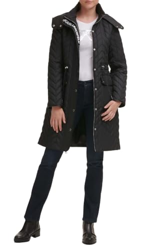Karl Lagerfeld Paris Women's Quilt Parka