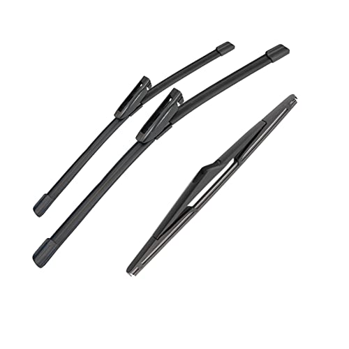 Essuie-glaces pour Grand Scenic 3 2009-2016 | Kit complet avant et arrière 28"+26"+12"