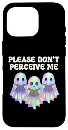 Custodia per iPhone 16 Pro Non percepirmi Umorismo introverso Ansia sociale Introverso