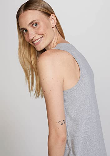 Vestido sem manga, Feminino, Hering,Mescla Claro,M