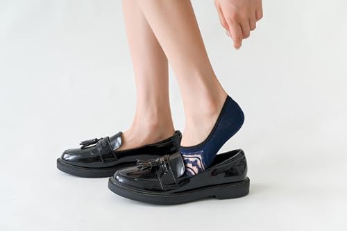 Image of 10 Pairs Women's Lace Ankle Socks Mesh Lace, BLACK GRAY NAVY NUDE WHITE, One Size