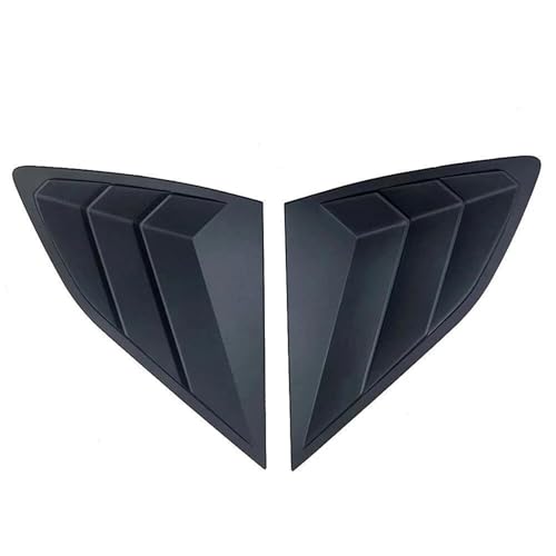 Couvercle fenetre arriere Tucson becquet lateral noir mat ABS 2016-2020