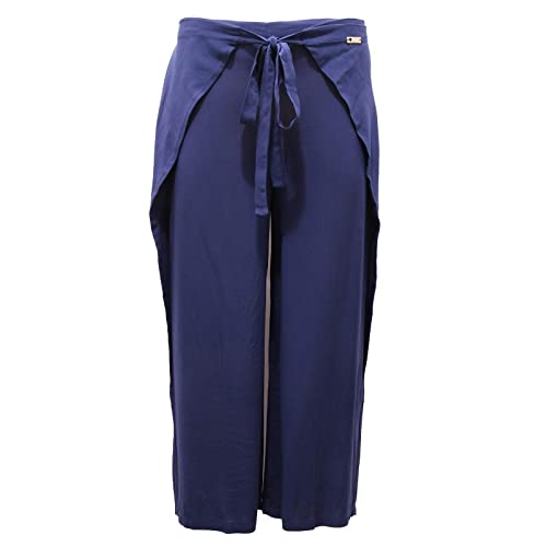 Pantalon fille Twin-Set 5656AN bleu stretch confortable