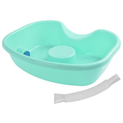 Station lavage cheveux en plastique et bac ergonomique pour le soin des cheveux des seniors