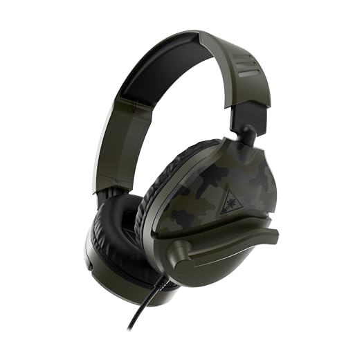 Turtle Beach Recon 70 Camo Verde PlayStation Cuffie da Gioco Multipiattaforma for PS5, PS4, Xbox Series X o S, Xbox One, PC e Mobile - Immagine 2