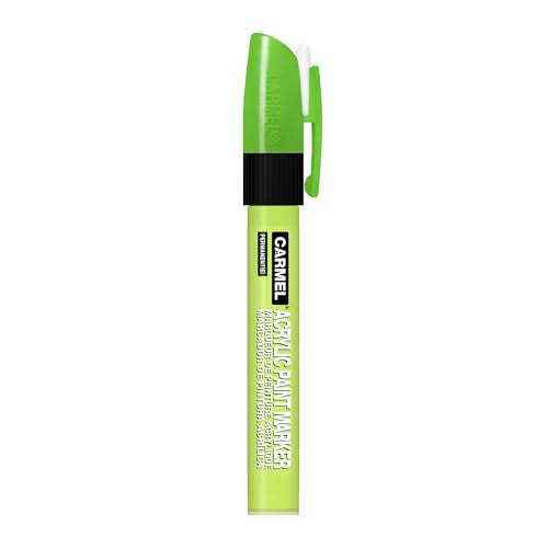 Carmel Acrylic Paint Marker Light Green Medium Tip 1 Pack