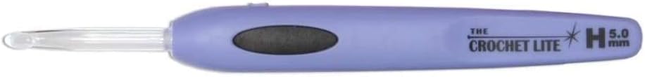 Crochet Lite Crochet Hook Size H 5.0mm Lavender