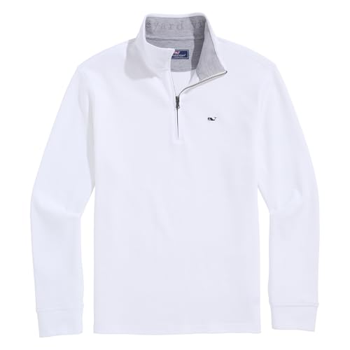 vineyard vines Men's Solid Saltwater Quarter-Zip