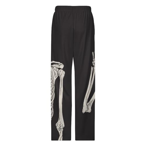 Nugier Men Pajama Pants Trouser Lounge Pants Sleepwear with Pockets (S-5XL)3