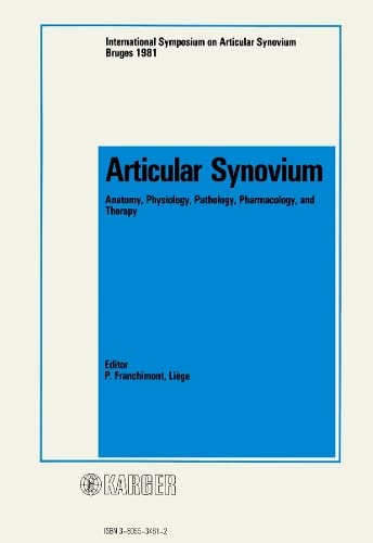 Articular Synovium      Paperback – January 1, 1982