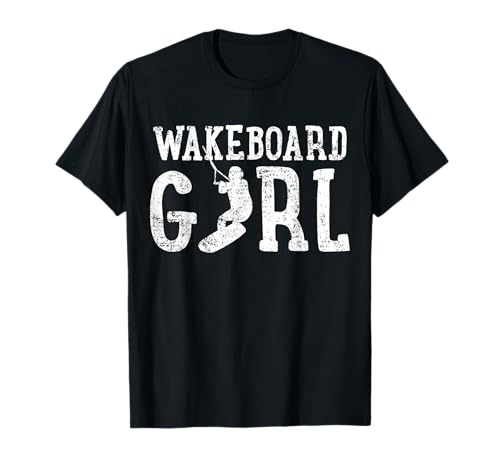 Wakeboard Girl Wakeboarding Vintage T-Shirt