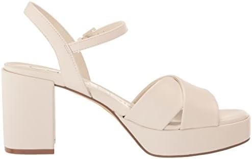 Calvin Klein Women's Lorita Heeled Sandal, Chic Cream 150, 9.5 | Image 5