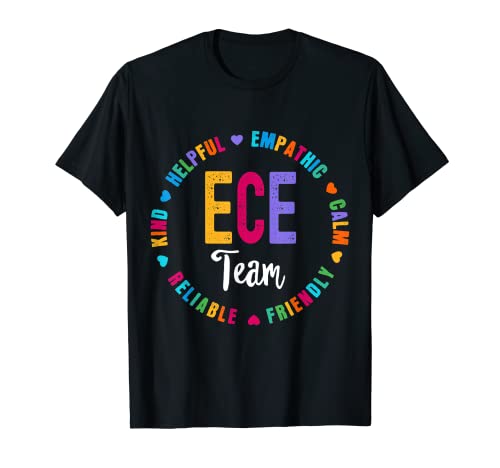 Maestro para Educación Infantil Preescolar Equipo ECE Camiseta