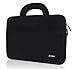 amCase Case/Sleeve compatible with HP Chromebook 14 and other 14.1 inch Chromebooks/Laptops/Ultrabooks Protective Neoprene Cushion with Handle (Black)