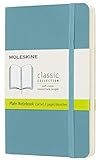 El cuaderno tiene 192 páginas lisas y papel marfil de 70 g/m² sin ácido y el icónico aviso "En caso de pérdida" para escribir tu información de contacto en caso de que pierdas tu cuaderno