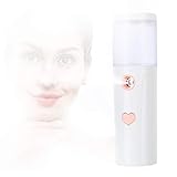 Facial Steamer Sprayer, Nano Facial Steamer, Sprühnebel, Tragbares Tragbares für Windel-Sprayers Gesichtsspray(Weiß)