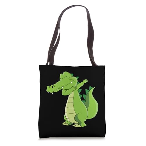 Bolso Tote Dabbing Alligator Funny Dabbender miniatura 1