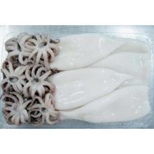 Pana Pesca Raw Fully Cleaned Todarodes Squid, 5 Pound - 2 per case.