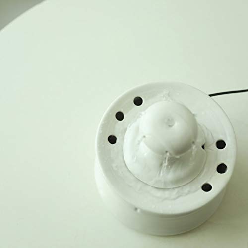 Balacoo Distribuidor de Água para Gatos Moda Criativa Adorável e Fofo Fonte de Água Cogumelos Fonte