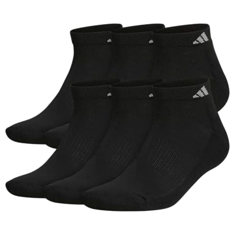 Adidas Men's Athletic Cushioned Low Cut Socks (6-Pair) Cover