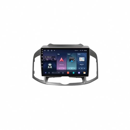 Navegación de video de automóvil Chevrolet Captiva para viajar en familia con música y mapas GPS