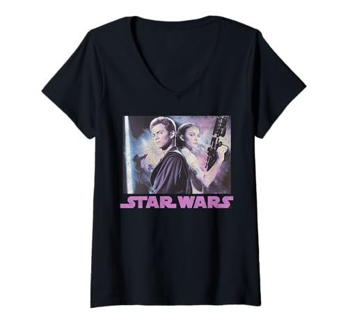 T-shirt Star Wars Padme Anakin revivez la romance légendaire