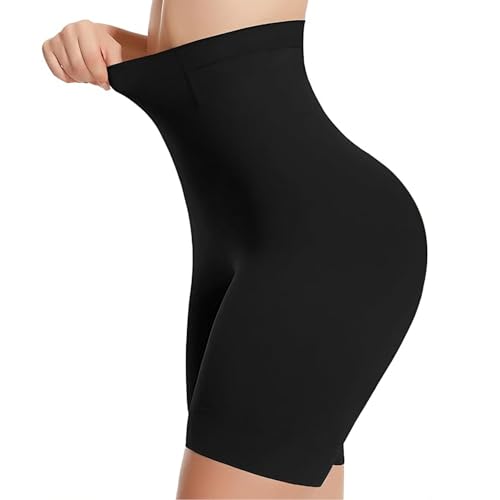 El Mejor Listado de Calzones de Mujer de Moda los mejores 5. 41 LANTRISA Calzon Fajas para Mujer Moldeadora, Boxer Invisible para Mujer, Short Faja Post Parto Y Post Cesarea, Calzon Fajas Curvy, Levantamiento de Cintura y Cadera (Negro, 3XL)